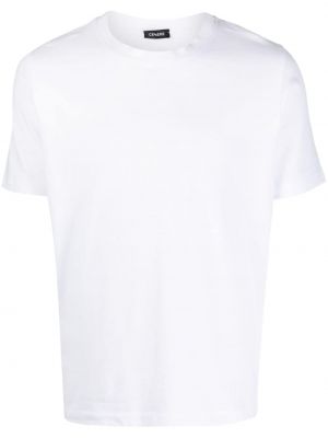 Βαμβακερή μπλούζα Cenere Gb λευκό