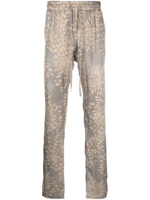 Pantaloni cu model floral cu imagine Mouty