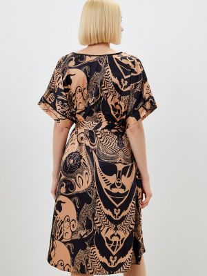Платье Vienetta коричневое