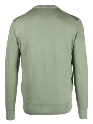 Vilnas džemperis ar apaļu kakla izgriezumu Altea zaļš