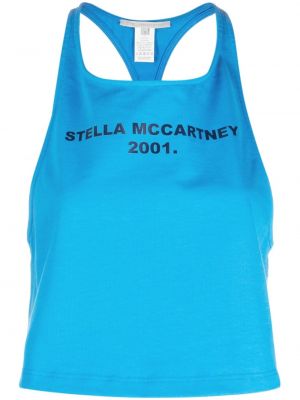 Canotta con stampa con motivo a stelle Stella Mccartney blu