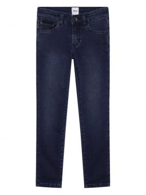 Jeans skinny slim fit Boss Kidswear blu