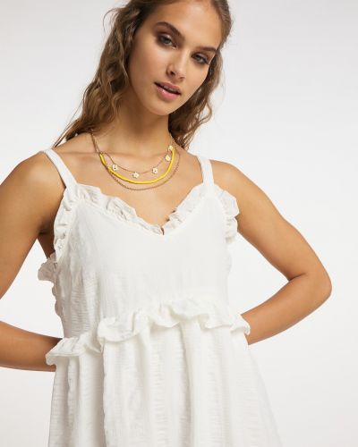 Μάξι φόρεμα Izia λευκό