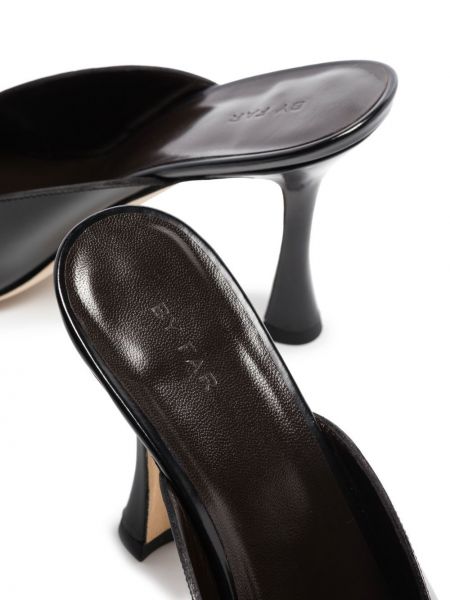 Sandales ar papēžiem By Far melns