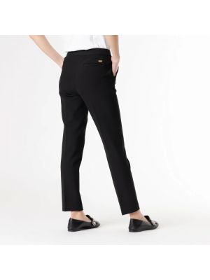 Pantalones slim fit Cavalli Class negro