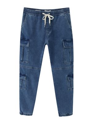 Skinny farmernadrág Pull&bear kék