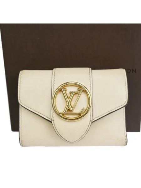 Cartera de cuero retro Louis Vuitton Vintage