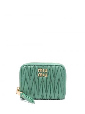 Kožená peňaženka Miu Miu