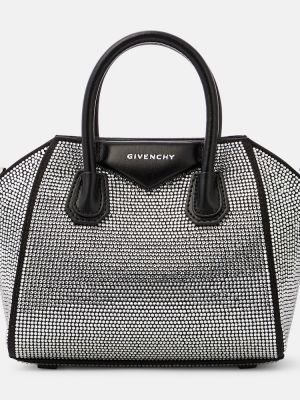 Bolsa de hombro de cristal Givenchy negro