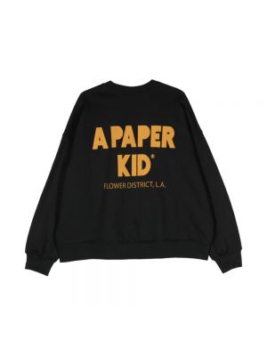 Sweatshirt A Paper Kid schwarz