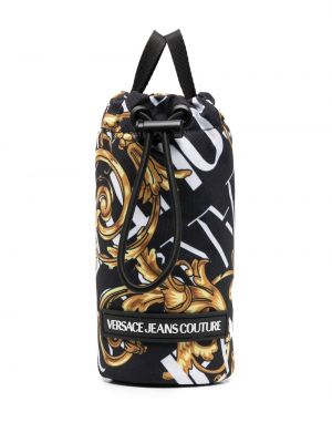 Trykt reisebag Versace Jeans Couture svart