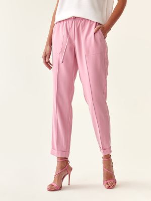 Pantalon plissé Tatuum rose