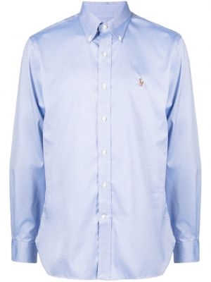 Lněná košile s výšivkou Polo Ralph Lauren