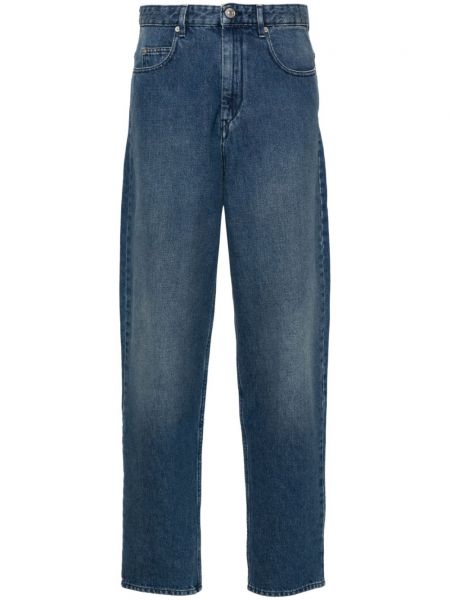 Voľné džínsy Isabel Marant modrá