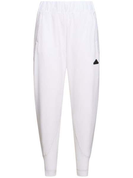 Pantalones de chándal Adidas Performance blanco