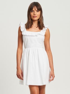 Košeľové šaty Sável biela