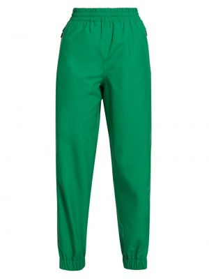 Спортивные штаны Moncler Grenoble зеленые