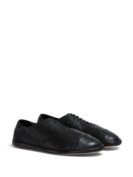 Chaussures oxford en cuir Marni noir