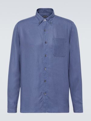 Košeľa Tom Ford modrá
