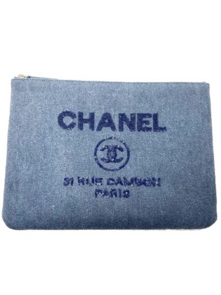 Sac Chanel Vintage bleu