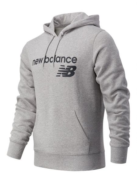 Bluza z kapturem New Balance szara