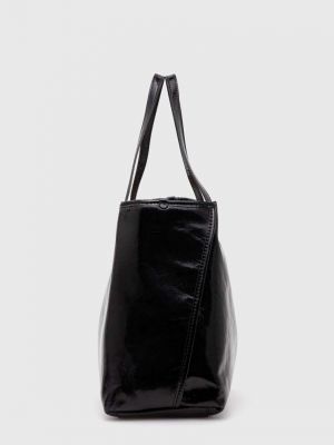 Kožna torbica Gianni Chiarini crna