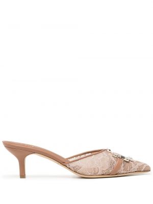 Papuci tip mules de cristal Malone Souliers maro