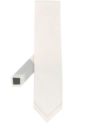 Corbata con bordado Gianfranco Ferré Pre-owned blanco