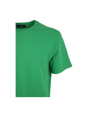 Camiseta de crepé Herno verde
