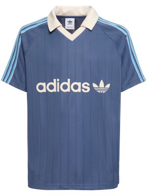 Polokošile jersey Adidas Originals modré