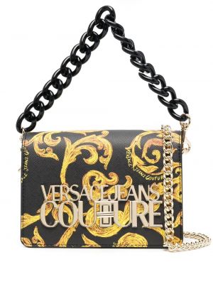 Crossbody väska Versace Jeans Couture svart