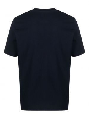 T-shirt en coton avec applique Jacob Cohën bleu