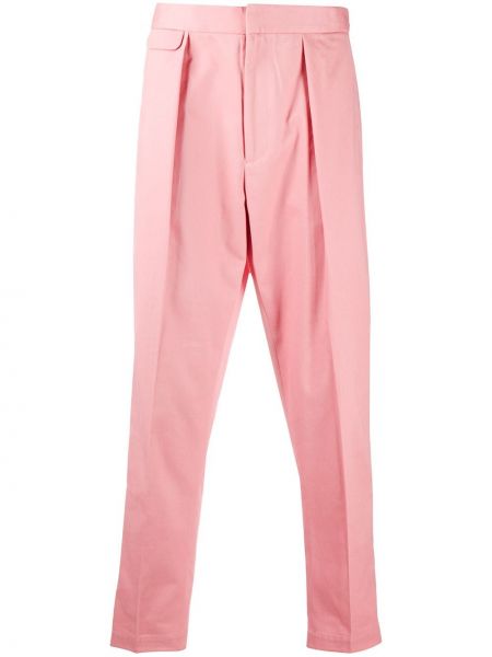 Pantalones rectos con bolsillos Equipment Gender Fluid rosa