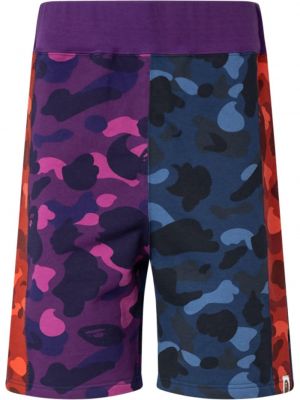 Pantalones cortos deportivos A Bathing Ape® violeta