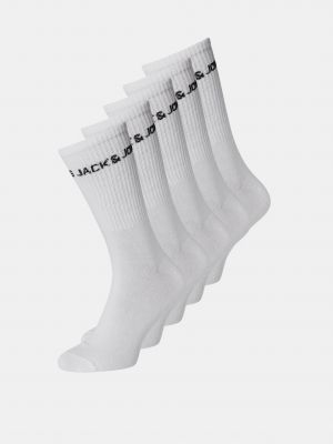 Ponožky Jack&jones bílé