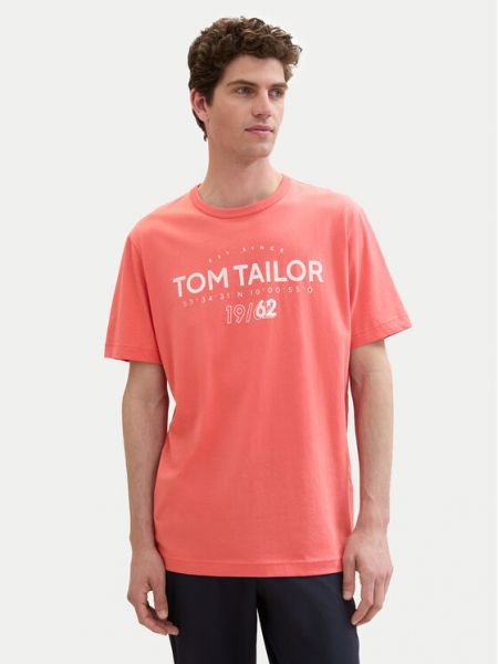 T-shirt Tom Tailor rosso