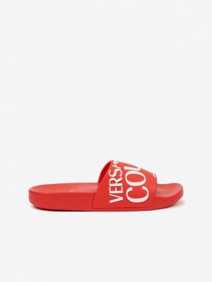 Papuci Versace Jeans Couture roșu