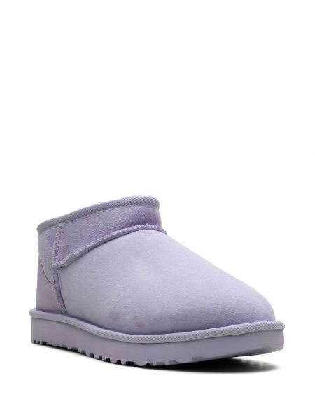 Kotníkové boty Ugg fialové