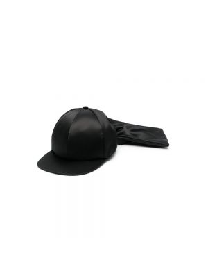 Czarna czapka z daszkiem Sacai