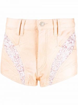 Blonder jeans-shorts Isabel Marant gul