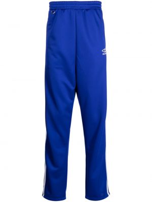 Siuvinėtos sportinės kelnes Doublet mėlyna