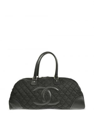 Pikowana torba podróżna Chanel Pre-owned