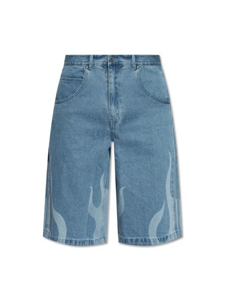 Jeans shorts Adidas Originals blau