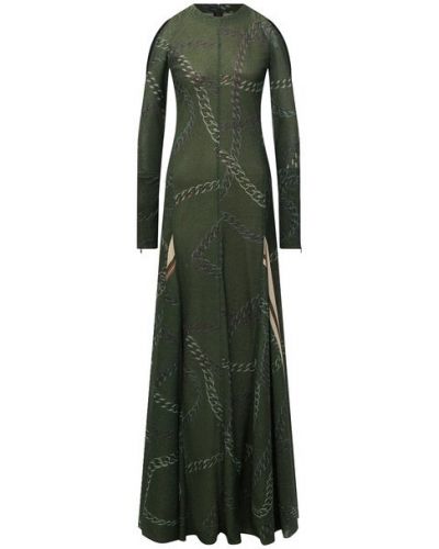 Платье Victoria Beckham, зеленое