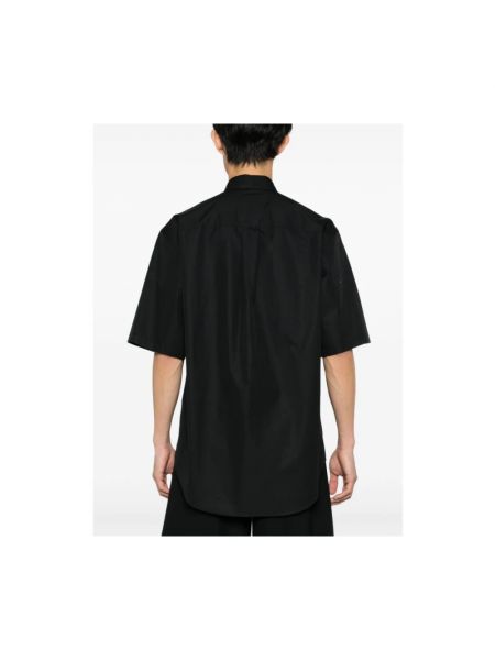 Koszula z nadrukiem Moschino czarna