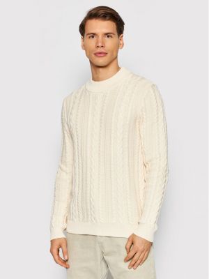 Sweter Jack&jones Premium, biały