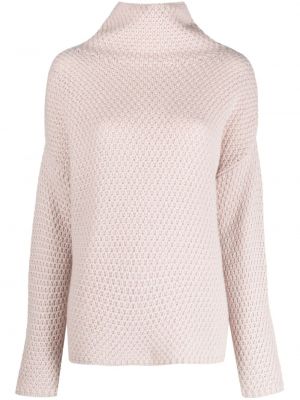 Sweter z kaszmiru Bruno Manetti różowy