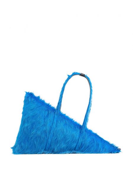 Τσάντα shopper Marni μπλε