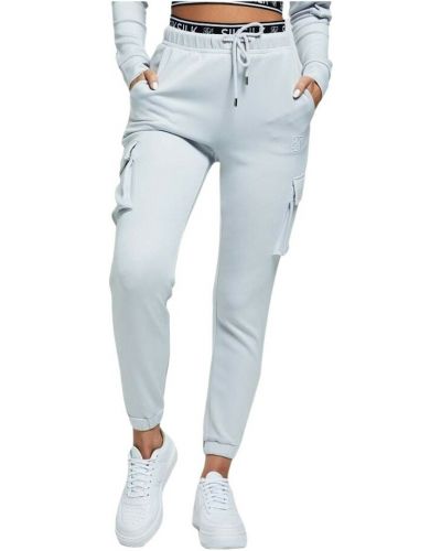 Jedwabne spodnie Sik Silk - szary