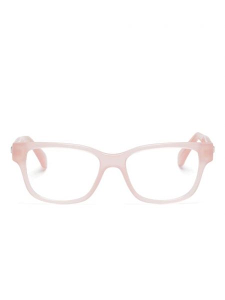 Křišťálové brýle Swarovski růžové